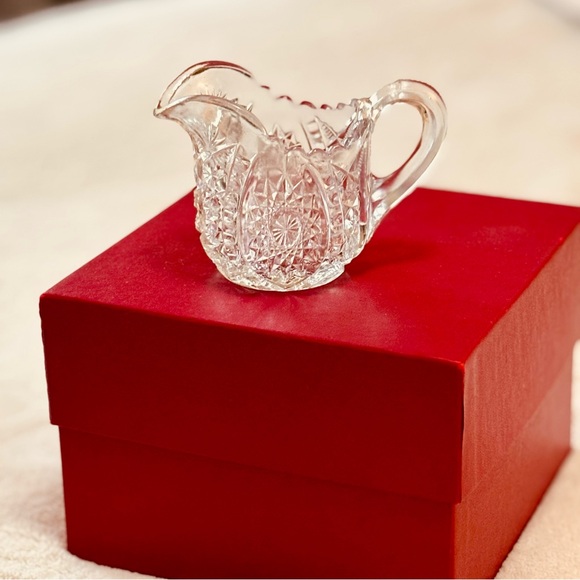 VINTAGE ANTIQUE Indiana Glass Creamer, Spooner & Sugar Bowl Child’s Serving Set - Picture 15 of 15